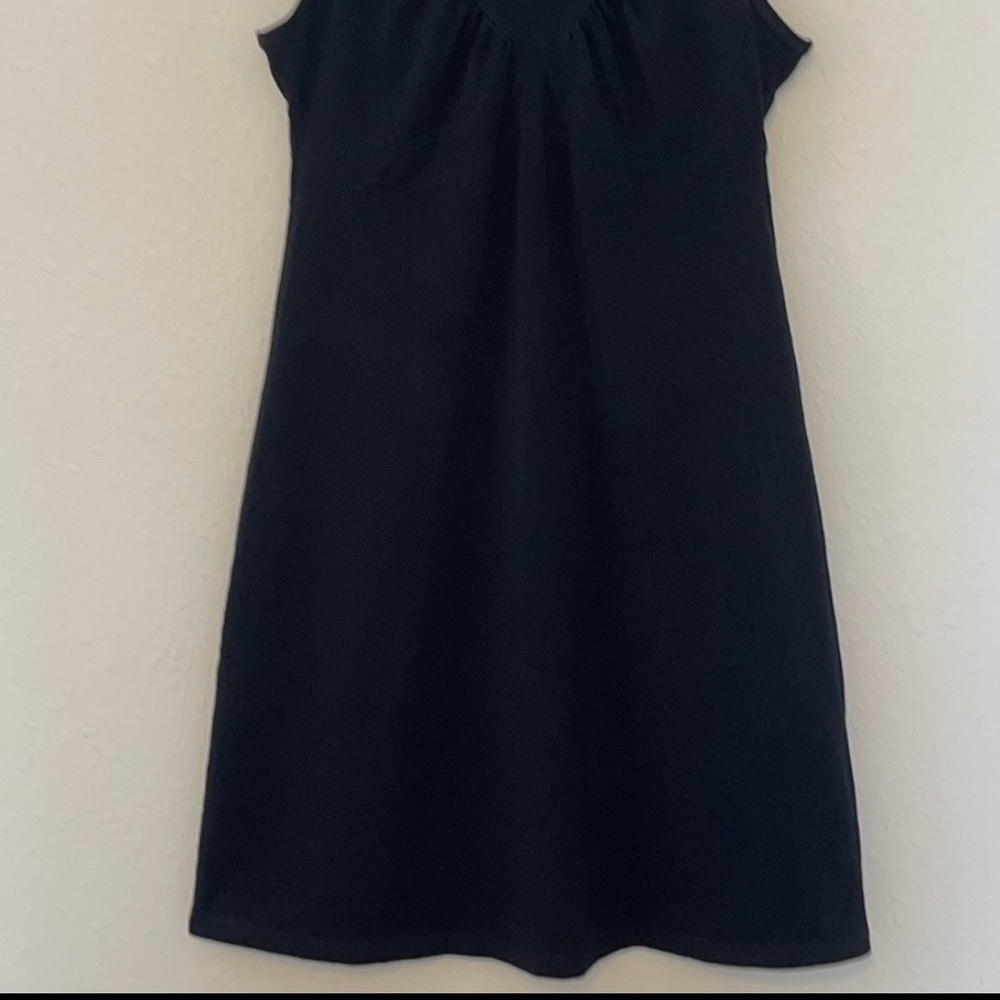 ATHLETA Organic Cotton Sleeveless V Neck Dress Sz. MD. - Picture 8 of 17